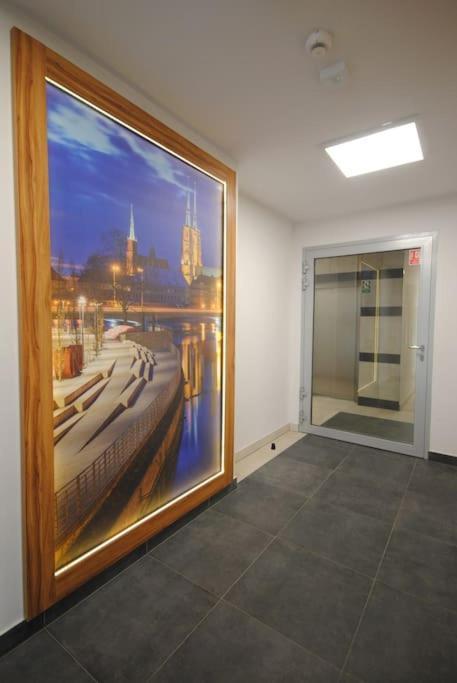 Art Marina Nad Rzeka Z Bezplatnym Parkingiem Apartamento Wrocław Exterior foto